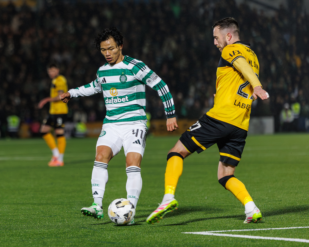 Reo Hatate of Celtic