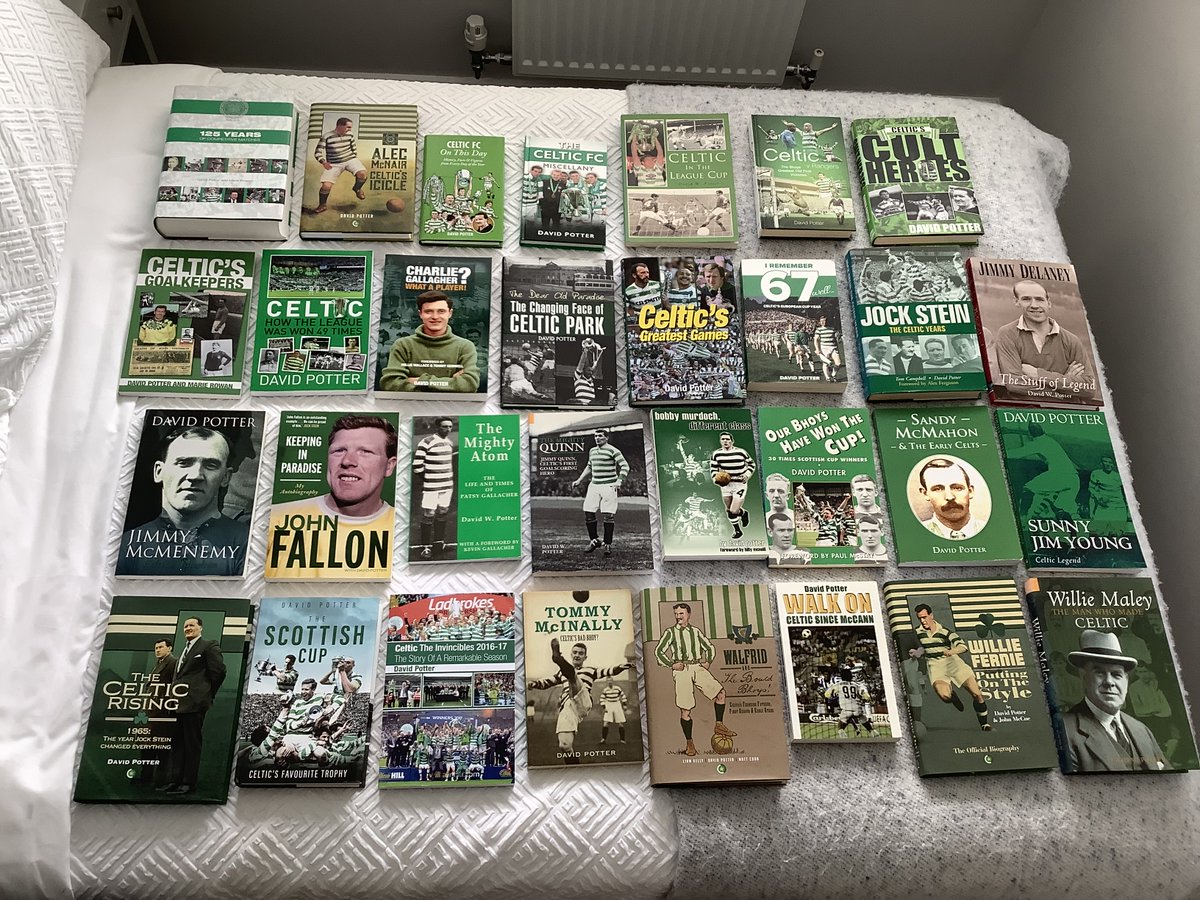 David Potter's Celtic books prior to Celtic in the Eighties. 