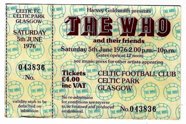Photo of the day: The Who rock Celtic Park Photo of the day: The Who rock Celtic Park