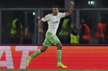 Auston Trusty of Celtic FC celebrates