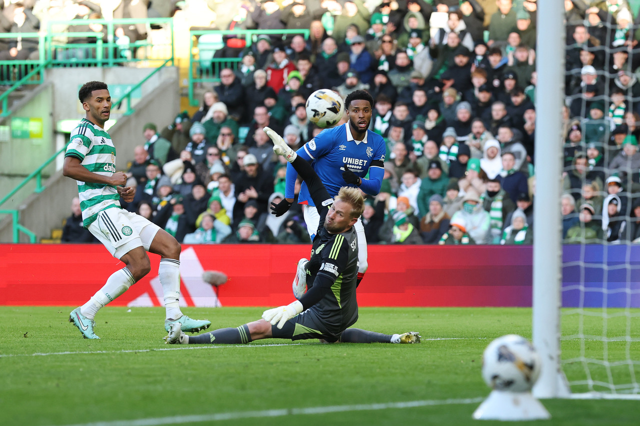 Kasper Schmeichel is beaten