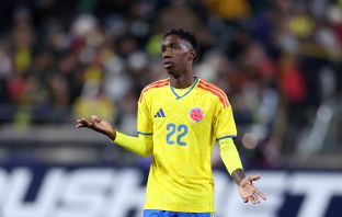 Yáser Asprilla of Colombia