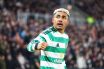 Julian Araujo of Celtic celebrates