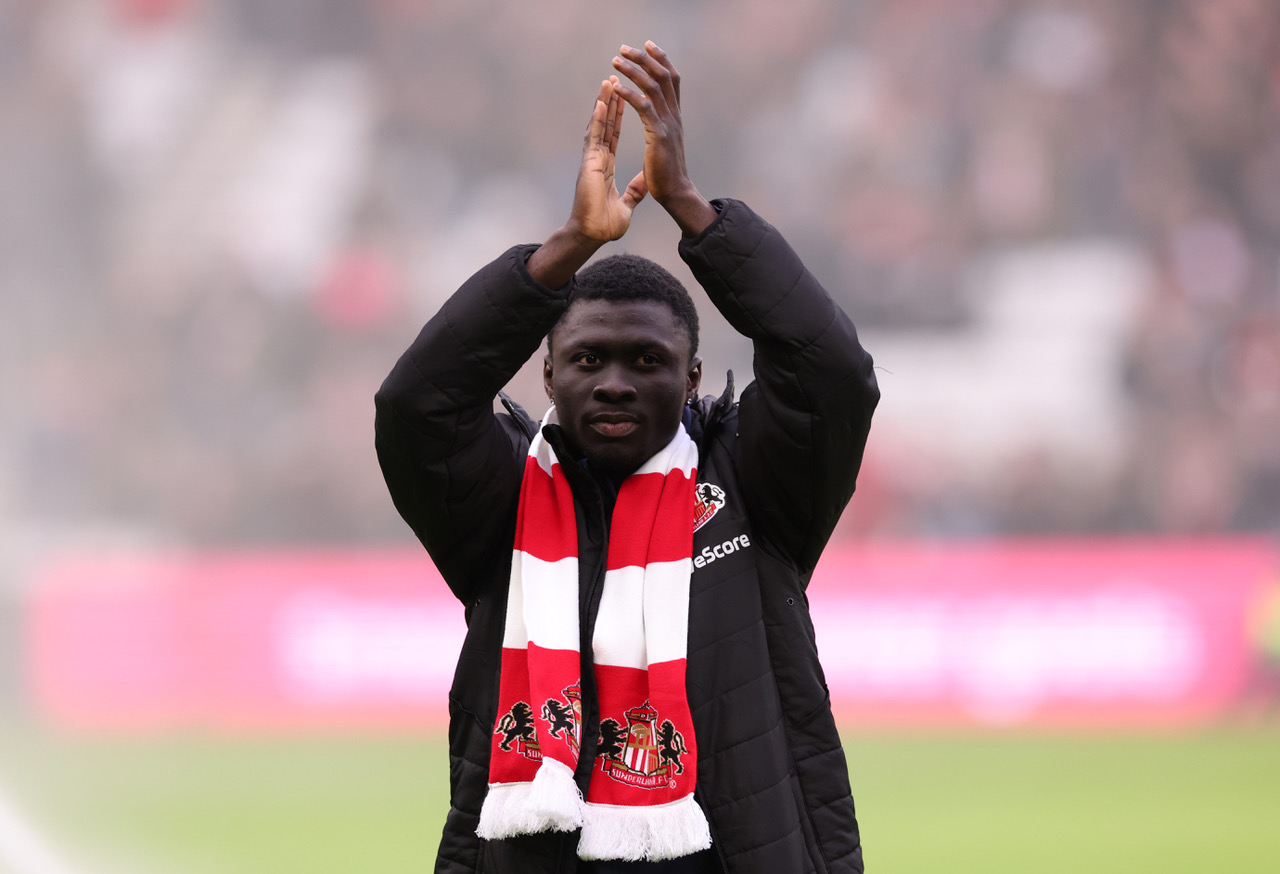 New signing Jocelin Ta Bi of Sunderland