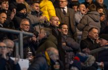 Celtic Board at Falkirk Stadium.