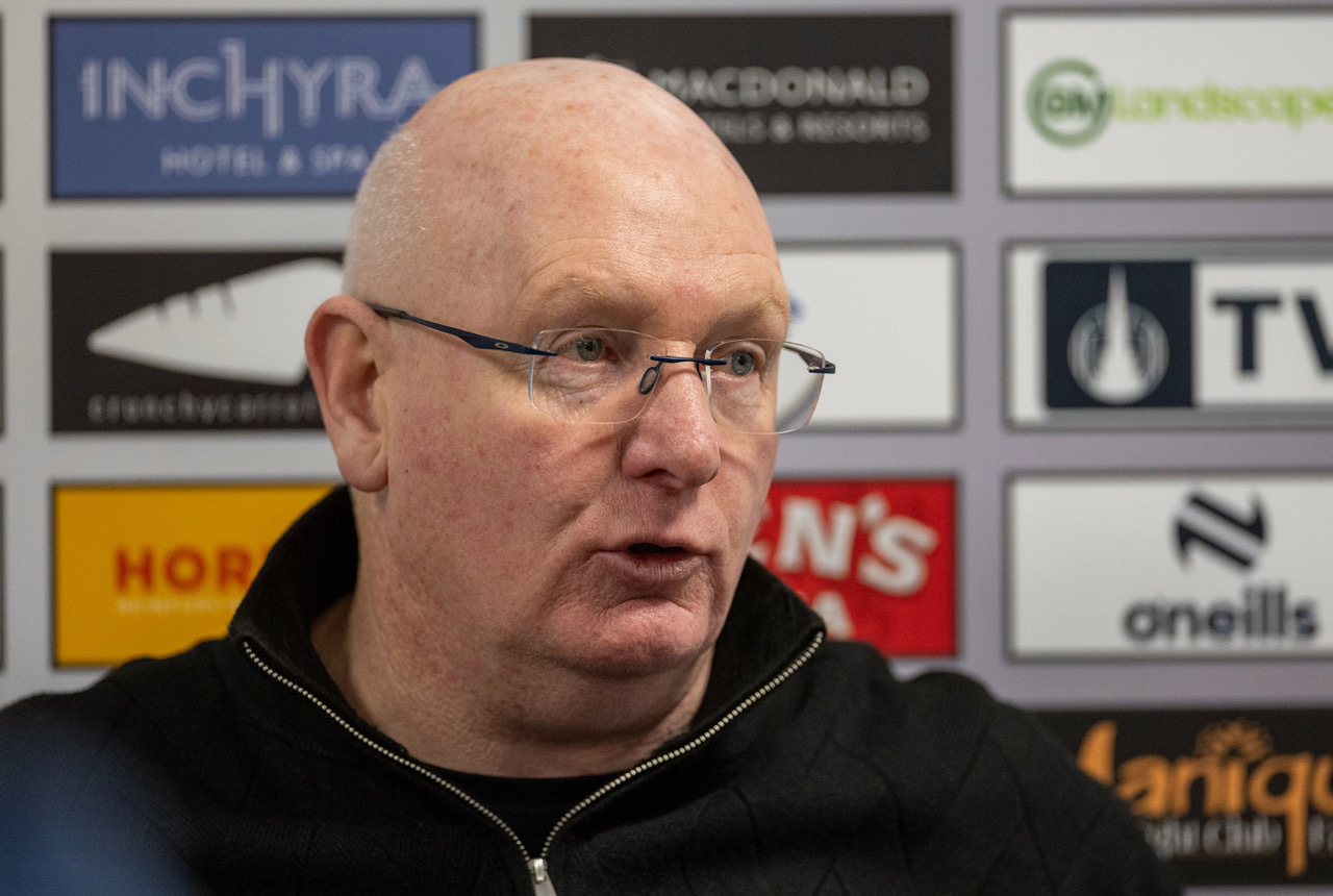 Falkirk Manager John McGlynn