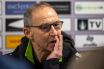 Celtic Manager Martin O'Neill as post-match media conference