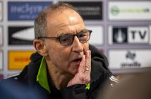 Celtic Manager Martin O'Neill as post-match media conference