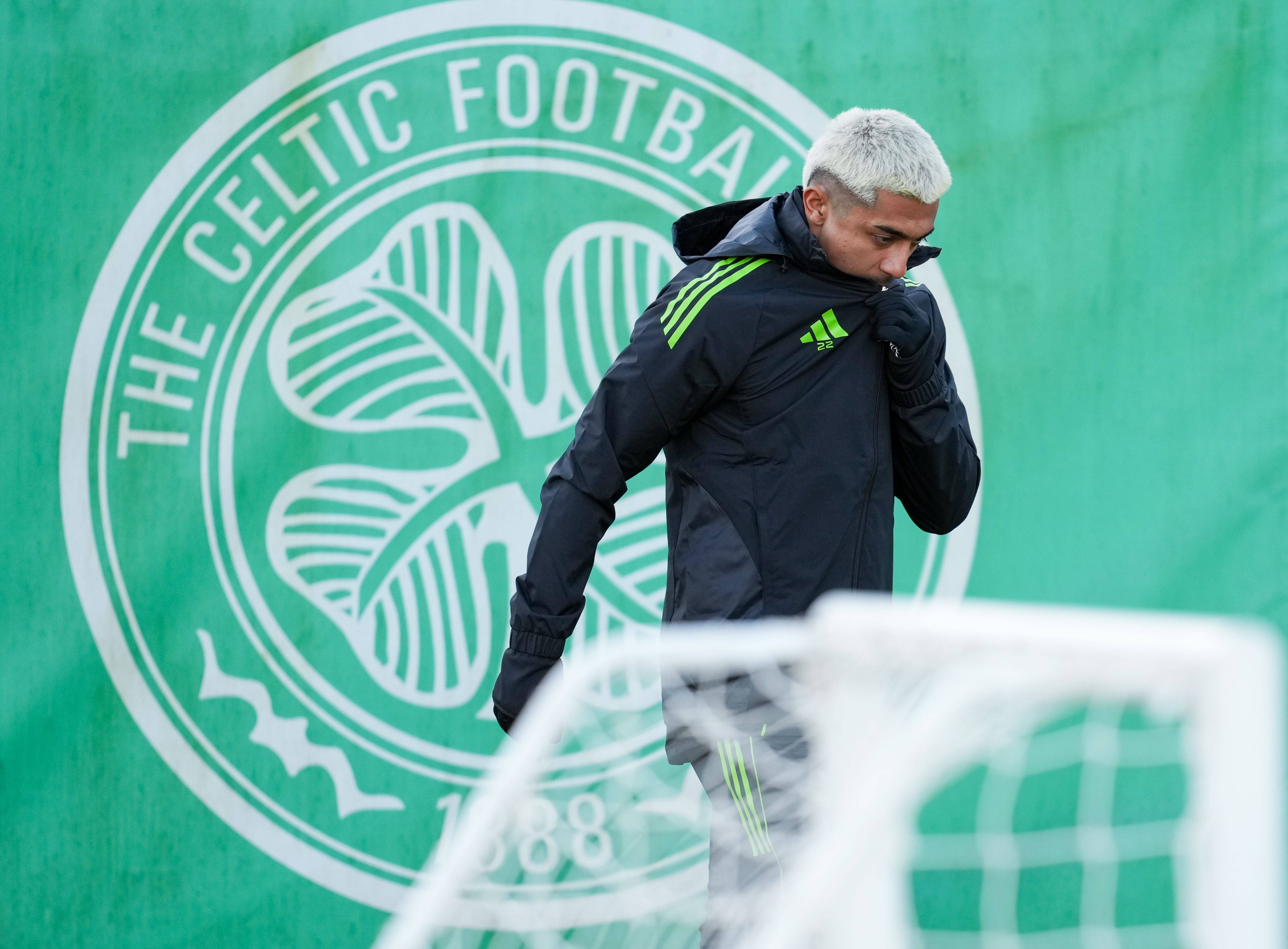 Julian Araujo of Celtic