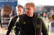 Liam Scales of Celtic arrives