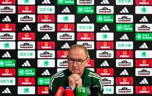 Celtic Manager Martin O'Neill speaks at a mainstream conference