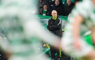Celtic manager Martin O Neill. Final score Celtic 4 Dundee united 0. Celtic v Dundee United, Scottish Premiership, Celtic Park, 10 January 2026. Photo Stuart Wallace Shutterstock