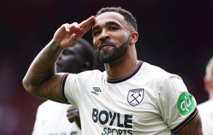 Callum Wilson of West Ham United celebrates