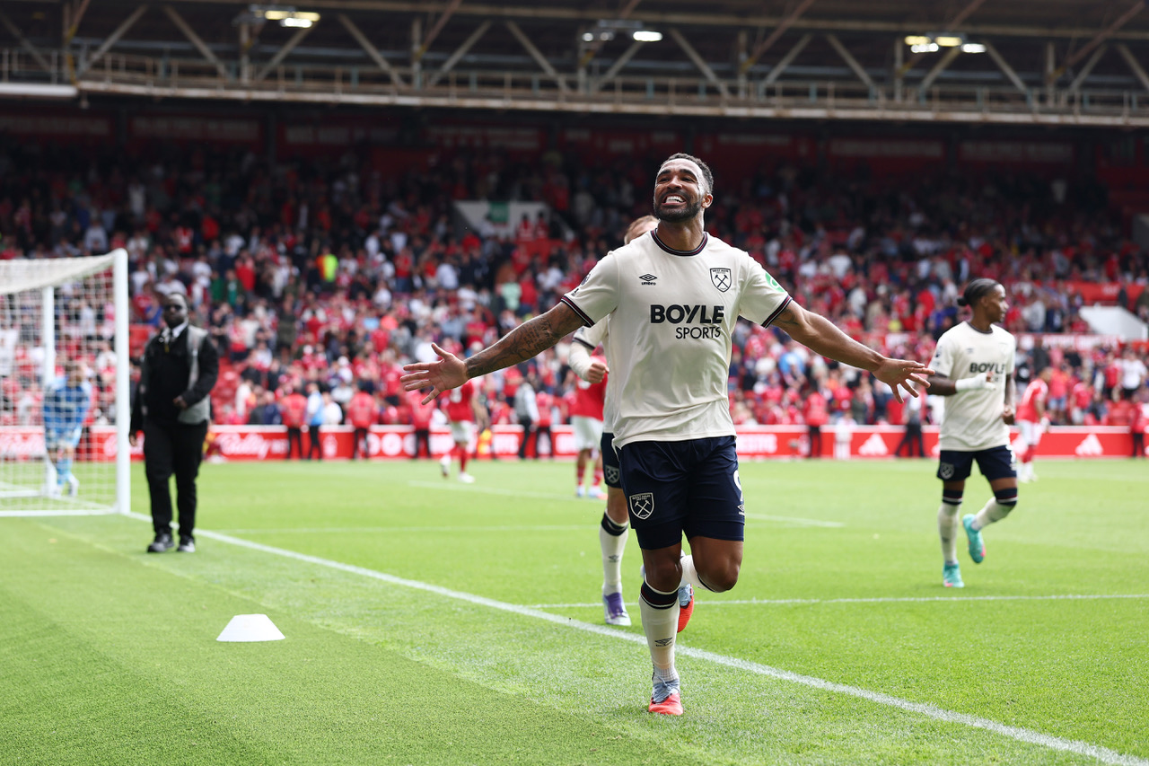 Callum Wilson of West Ham United celebrates