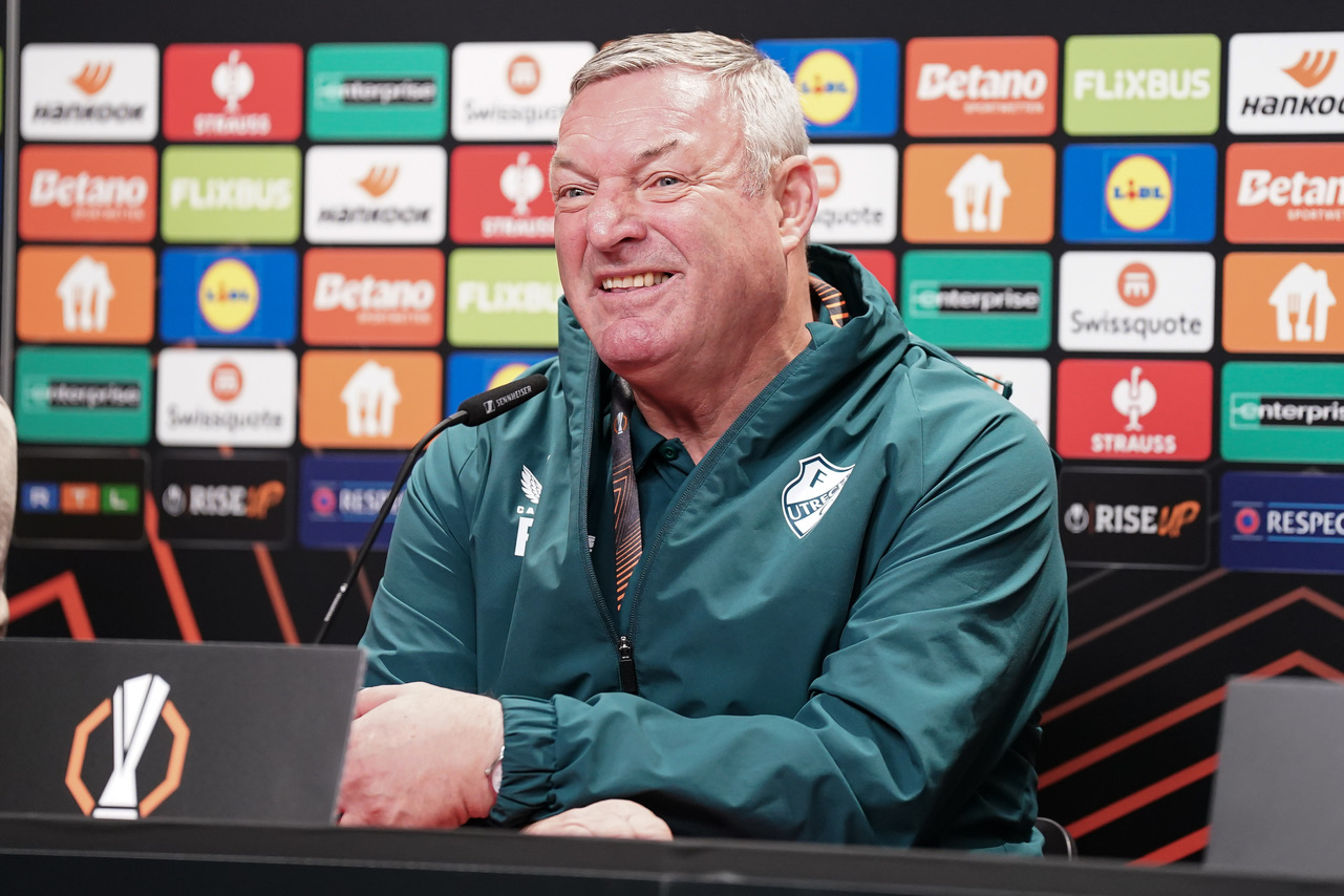 Headcoach Ron Jans of FC Utrecht