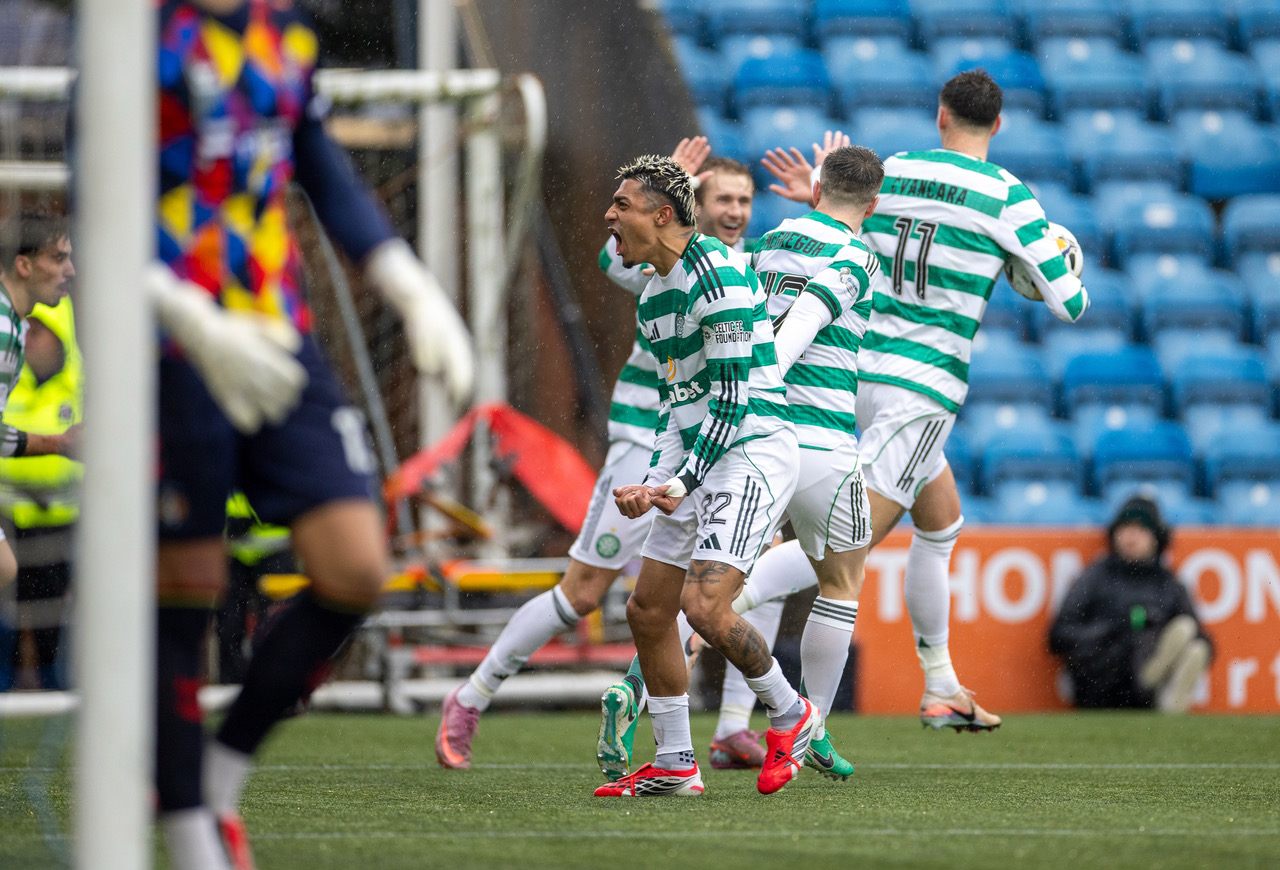 Julian Araujo celebrates