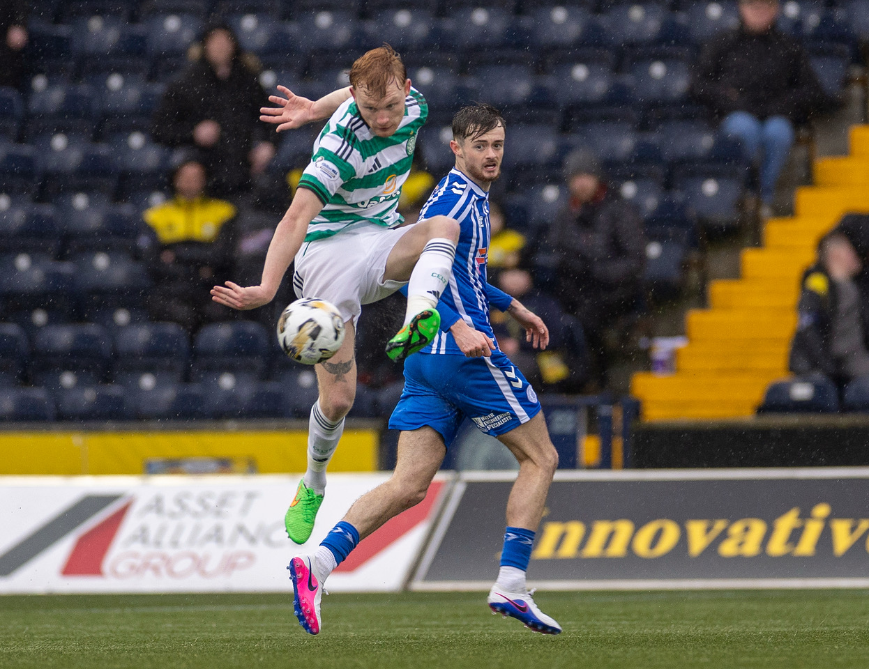 Liam Scales in action