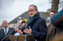 Tommy Gemmell statue unveiling at the Lisbon Lion's hometown of Craigneuk.