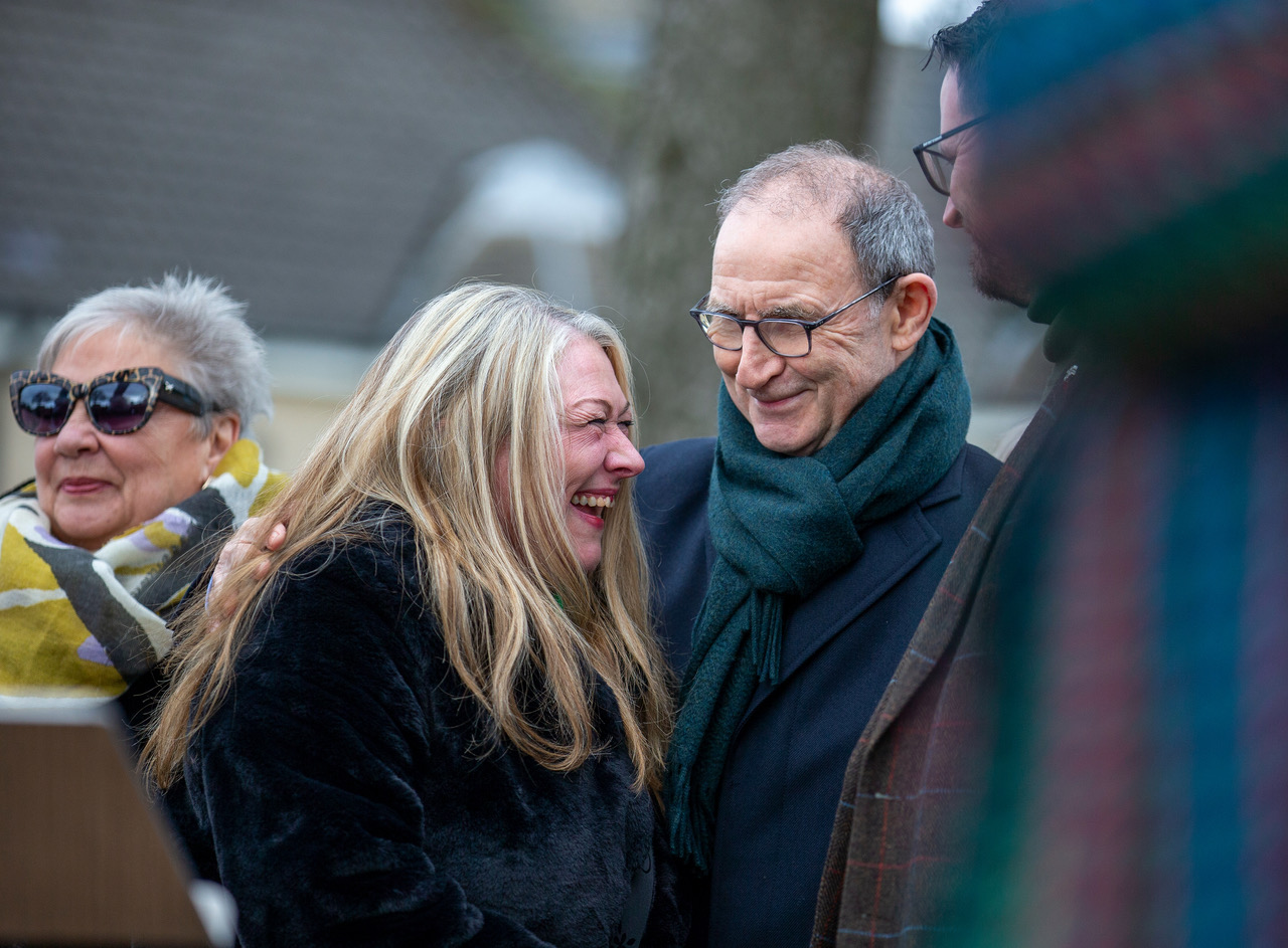 Tommy Gemmell statue unveiling at the Lisbon Lion's hometown of Craigneuk.