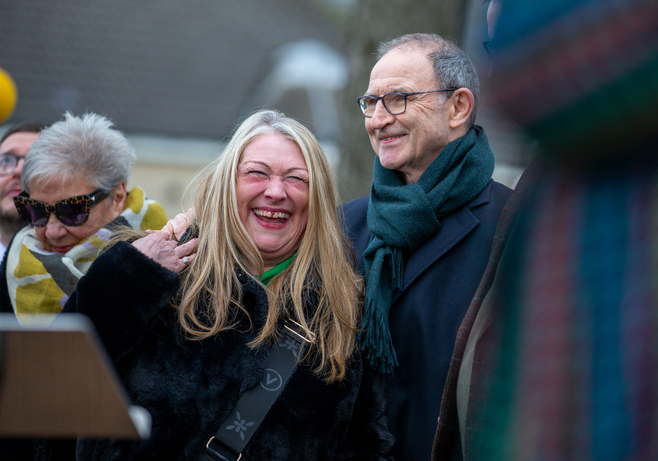 Tommy Gemmell statue unveiling at the Lisbon Lion's hometown of Craigneuk.