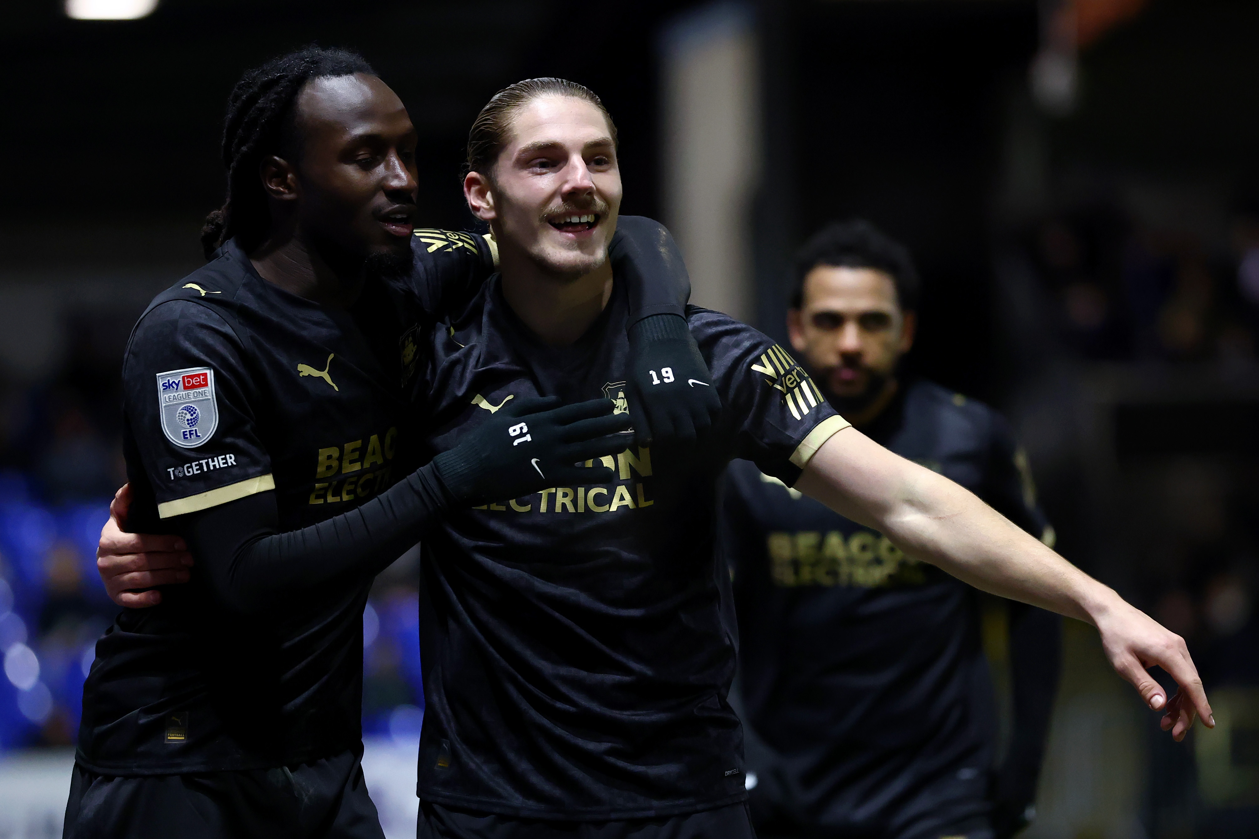 Lorent Tolaj of Plymouth Argyle