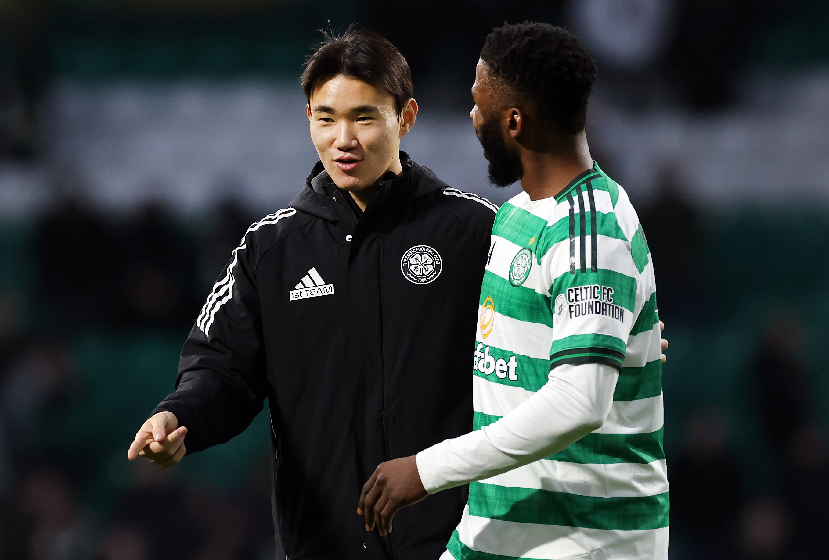 Yang Hyun-Jun and Kelechi Iheanacho