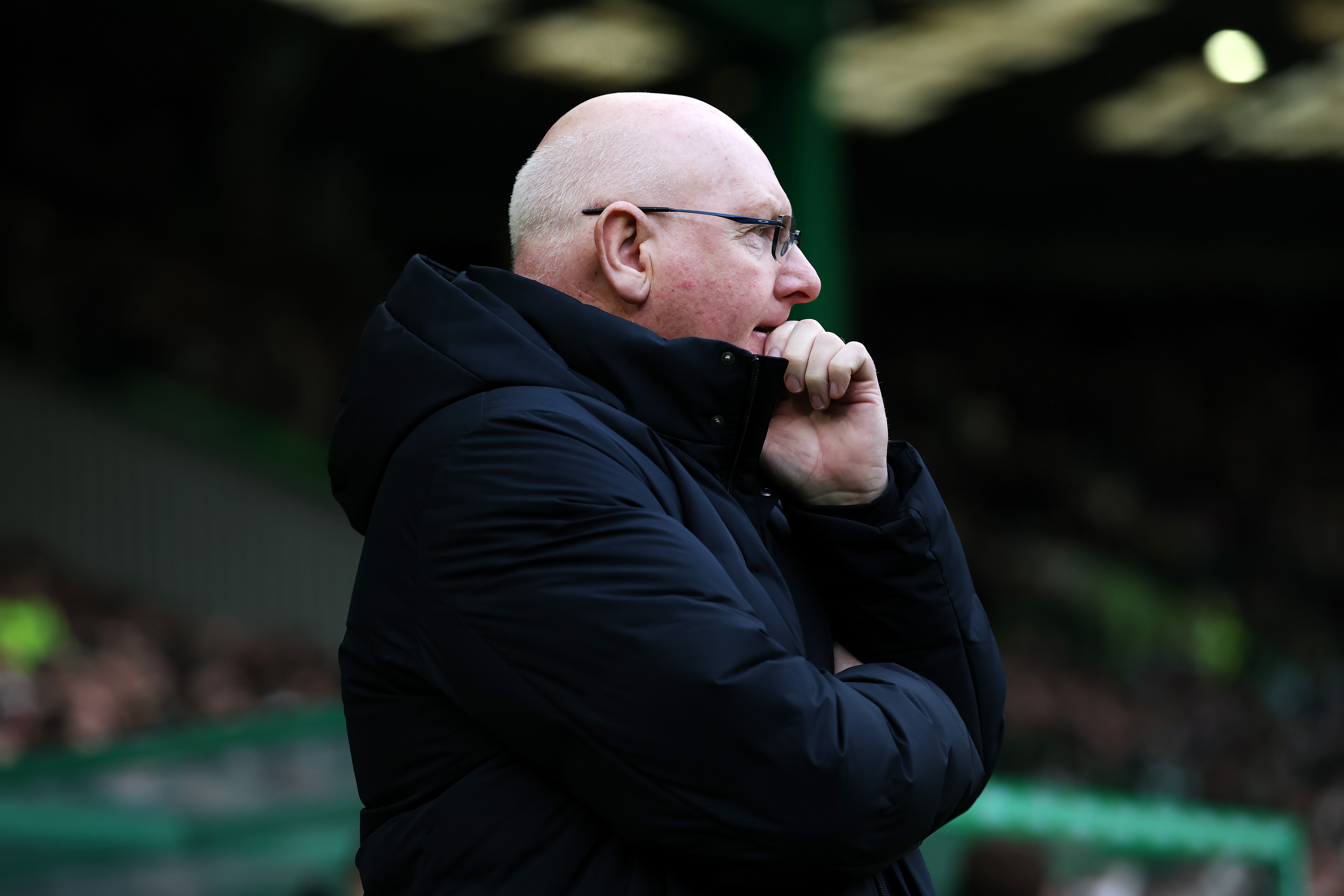 Falkirk manager John McGlynn