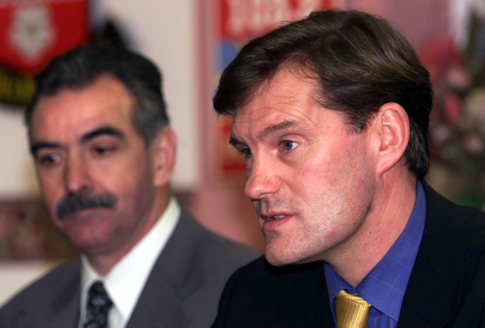 Glenn Hoddle and John Gorman