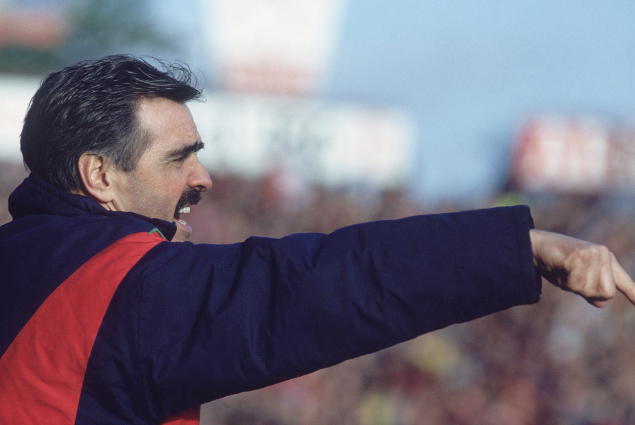 Swindon Town manager John Gorman