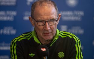 Martin O'Neill, Media Conference at Rugby Park