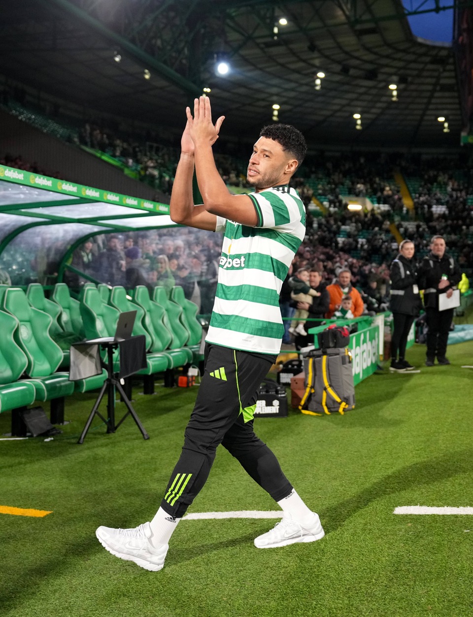 New signing Alex Oxlade-Chamberlain of Celtic