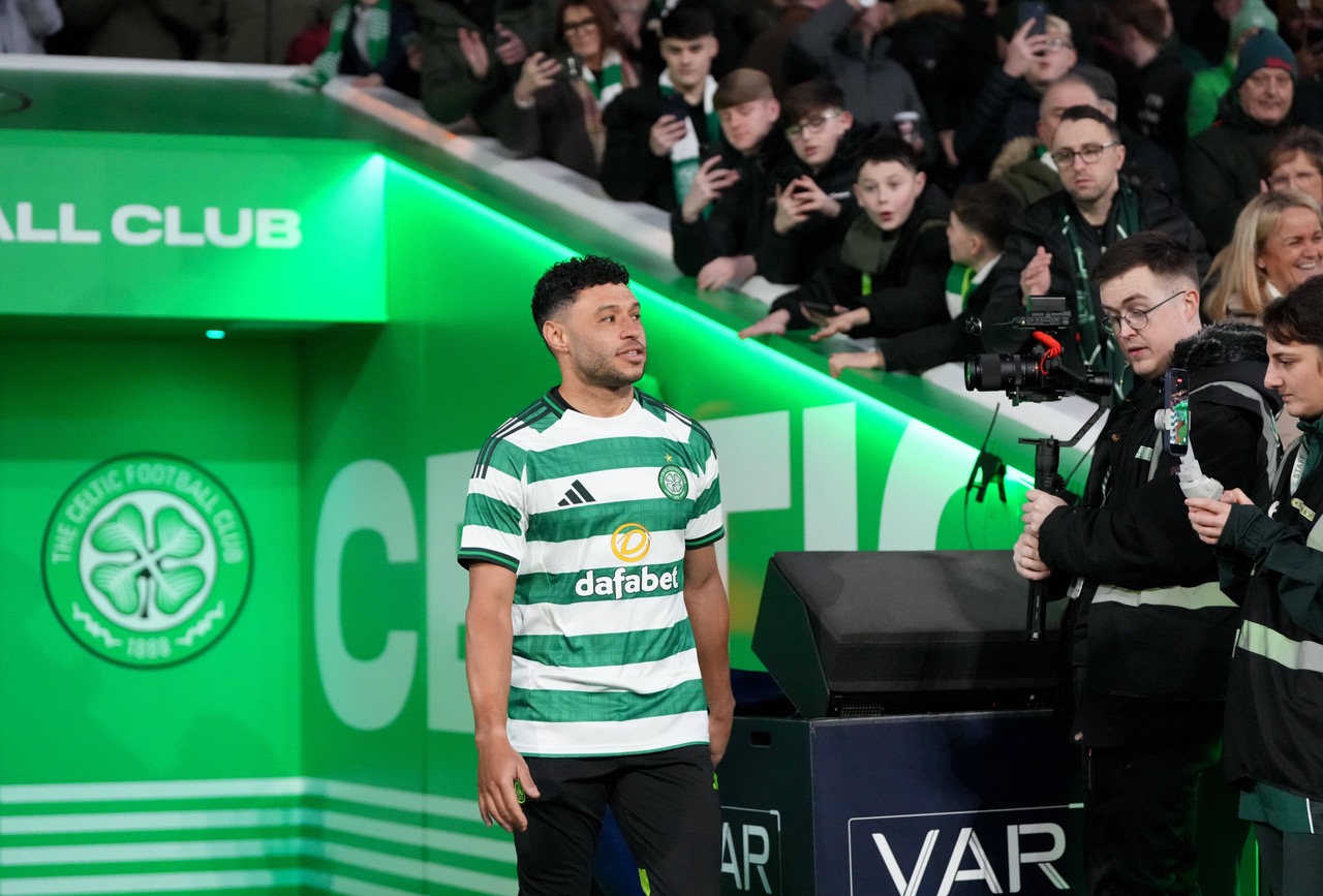 New signing Alex Oxlade-Chamberlain of Celtic
