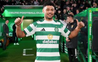 New signing Alex Oxlade-Chamberlain of Celtic