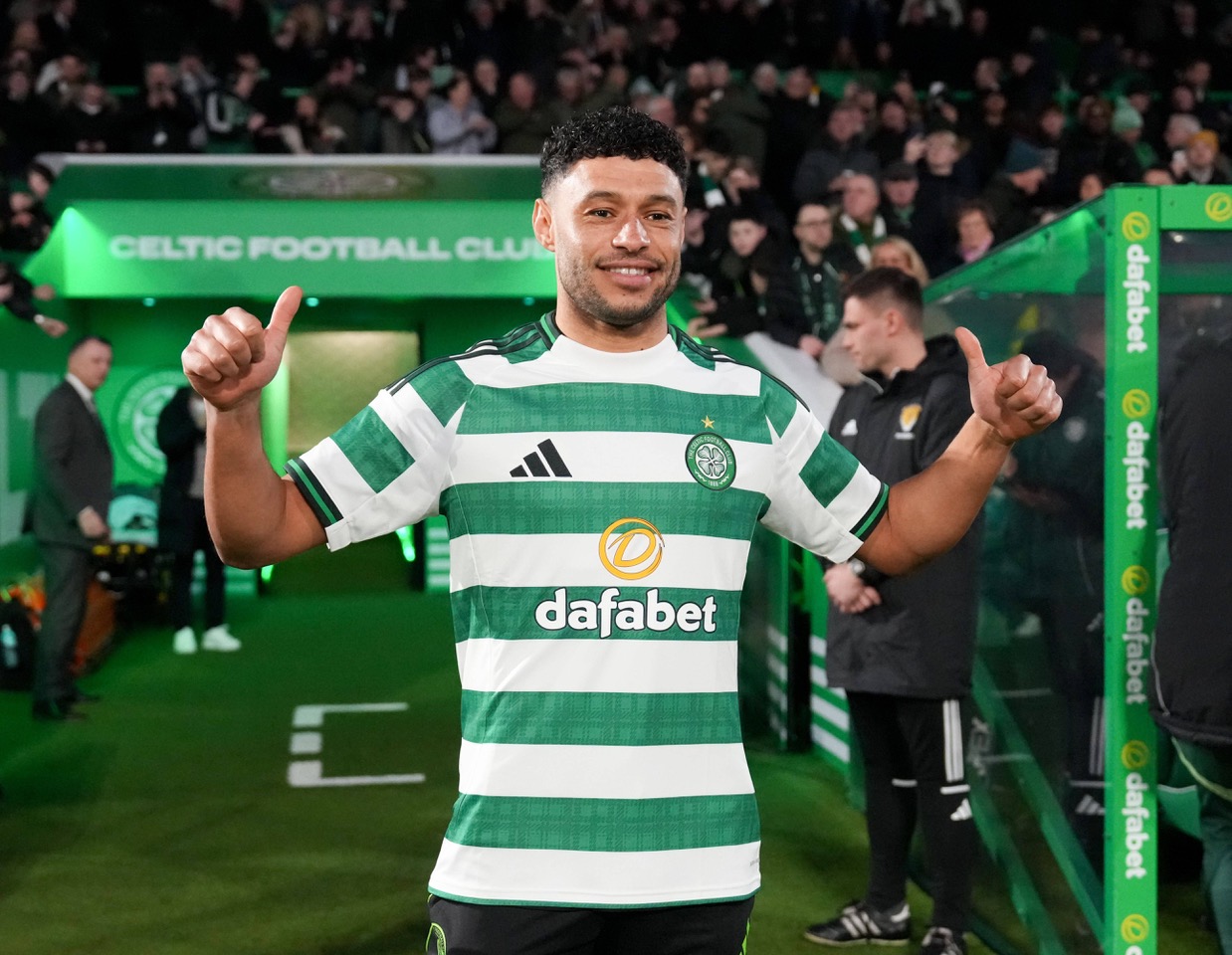 New signing Alex Oxlade-Chamberlain of Celtic