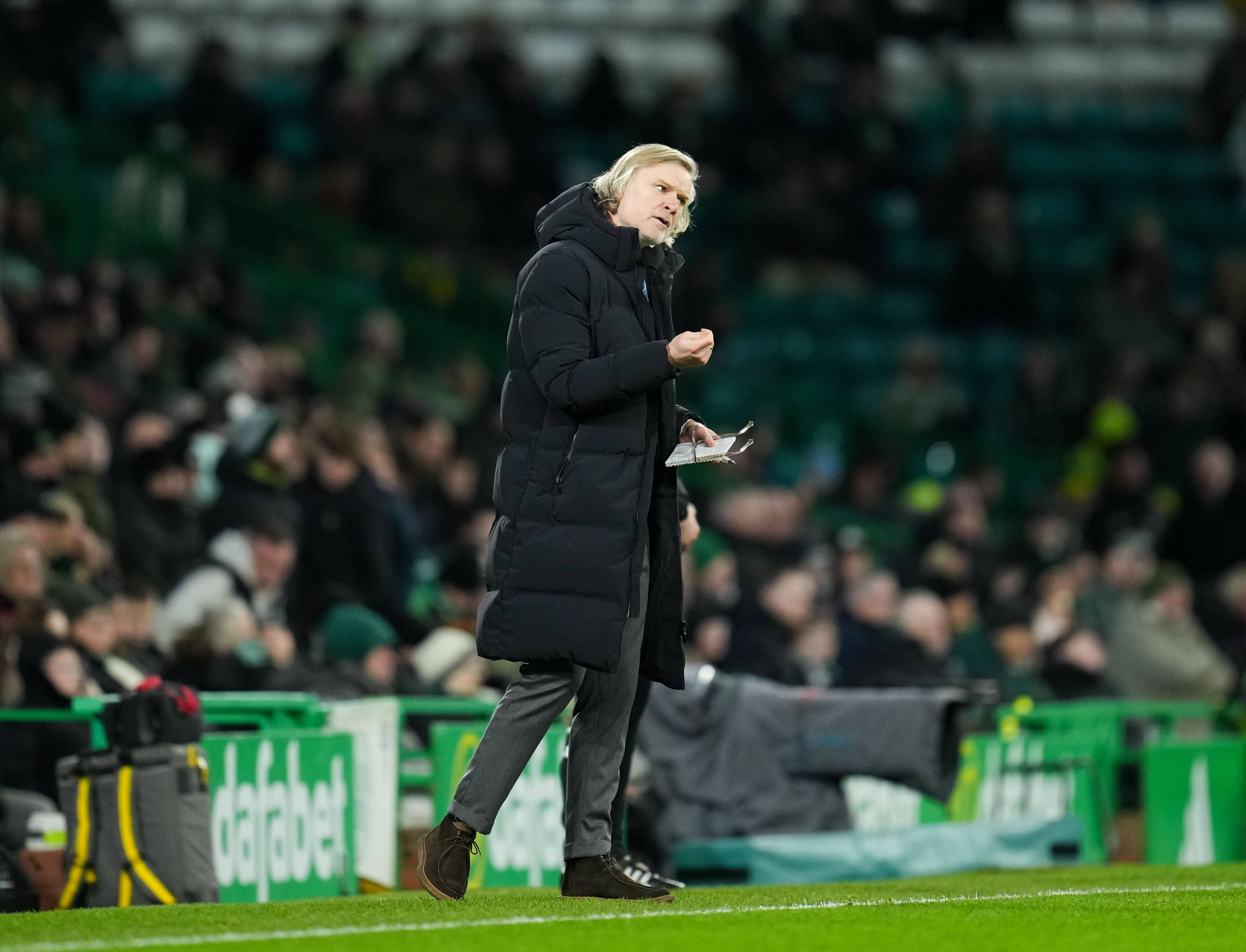 Dundee Head Coach Steven Pressley