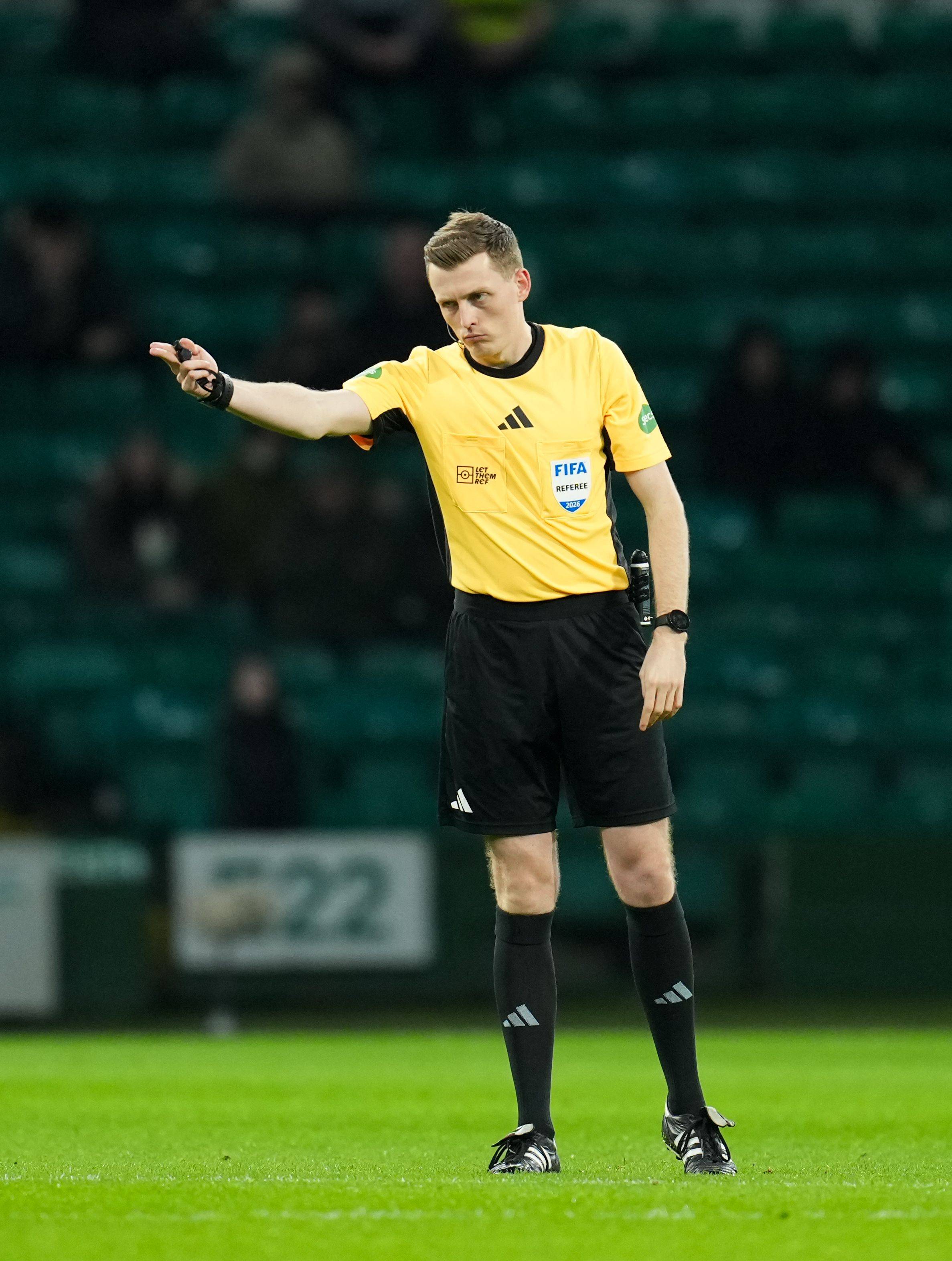 Referee Ryan Lee