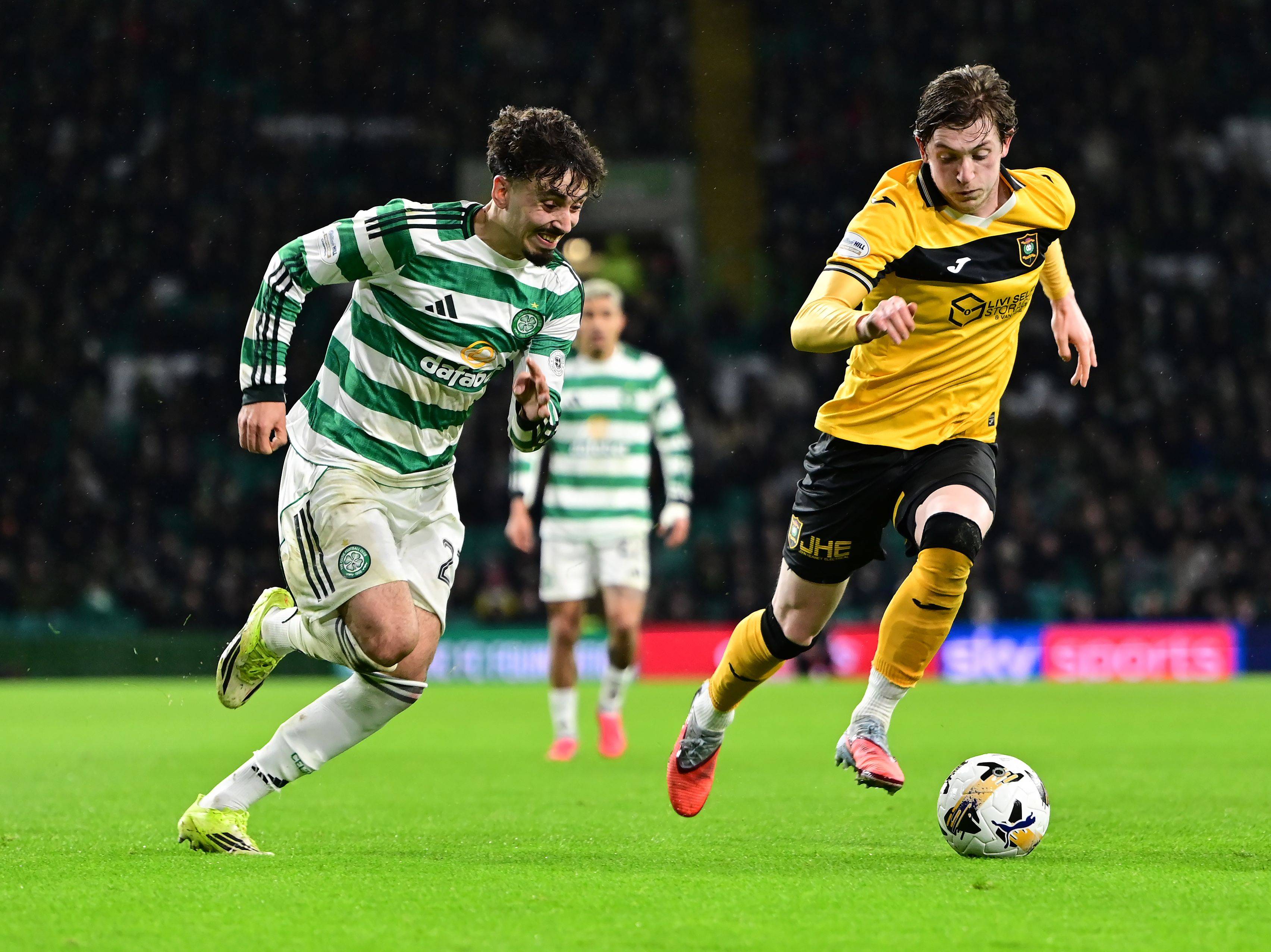 Sebastian Tounekti of Celtic