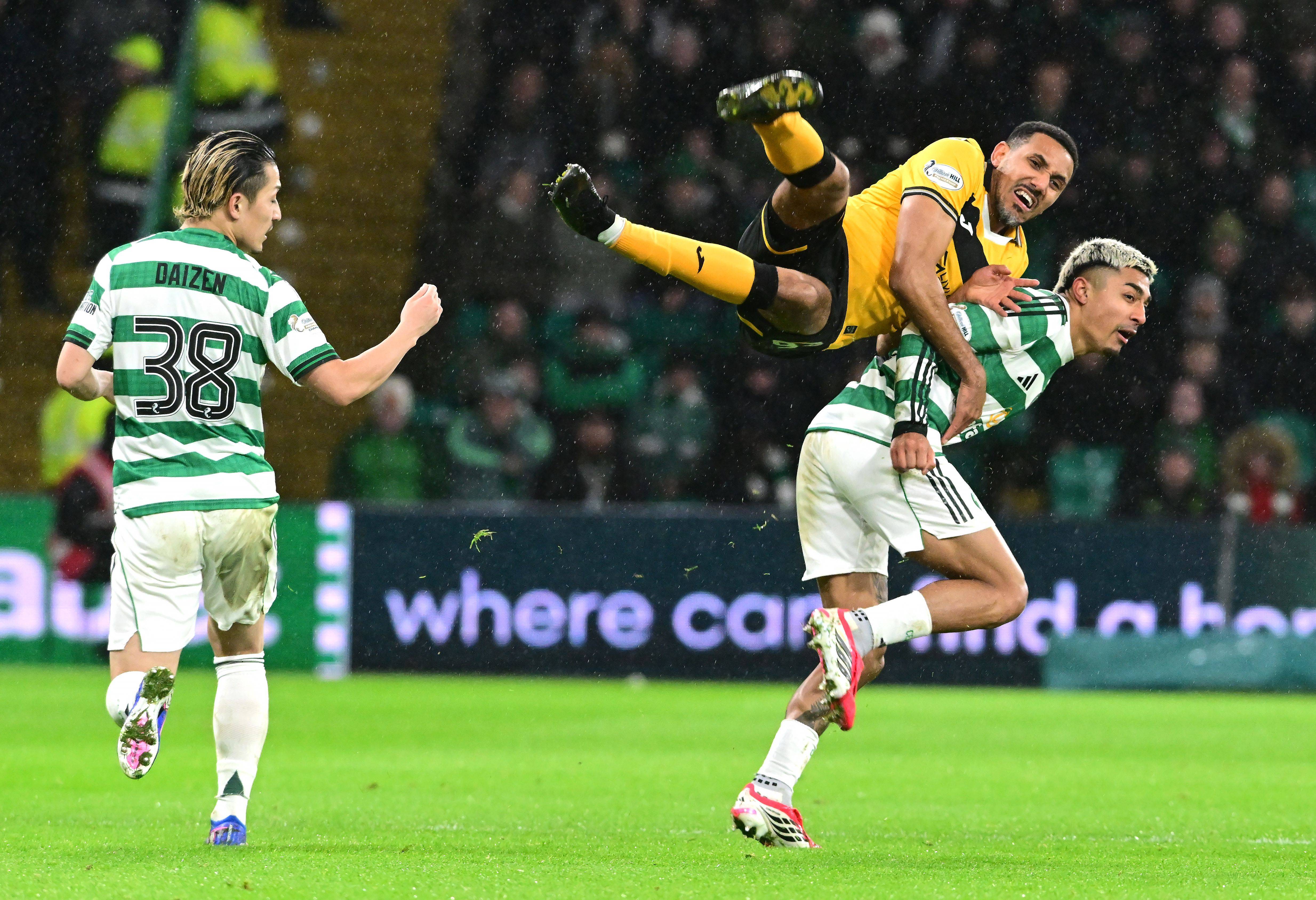 Julian Araujo of Celtic 