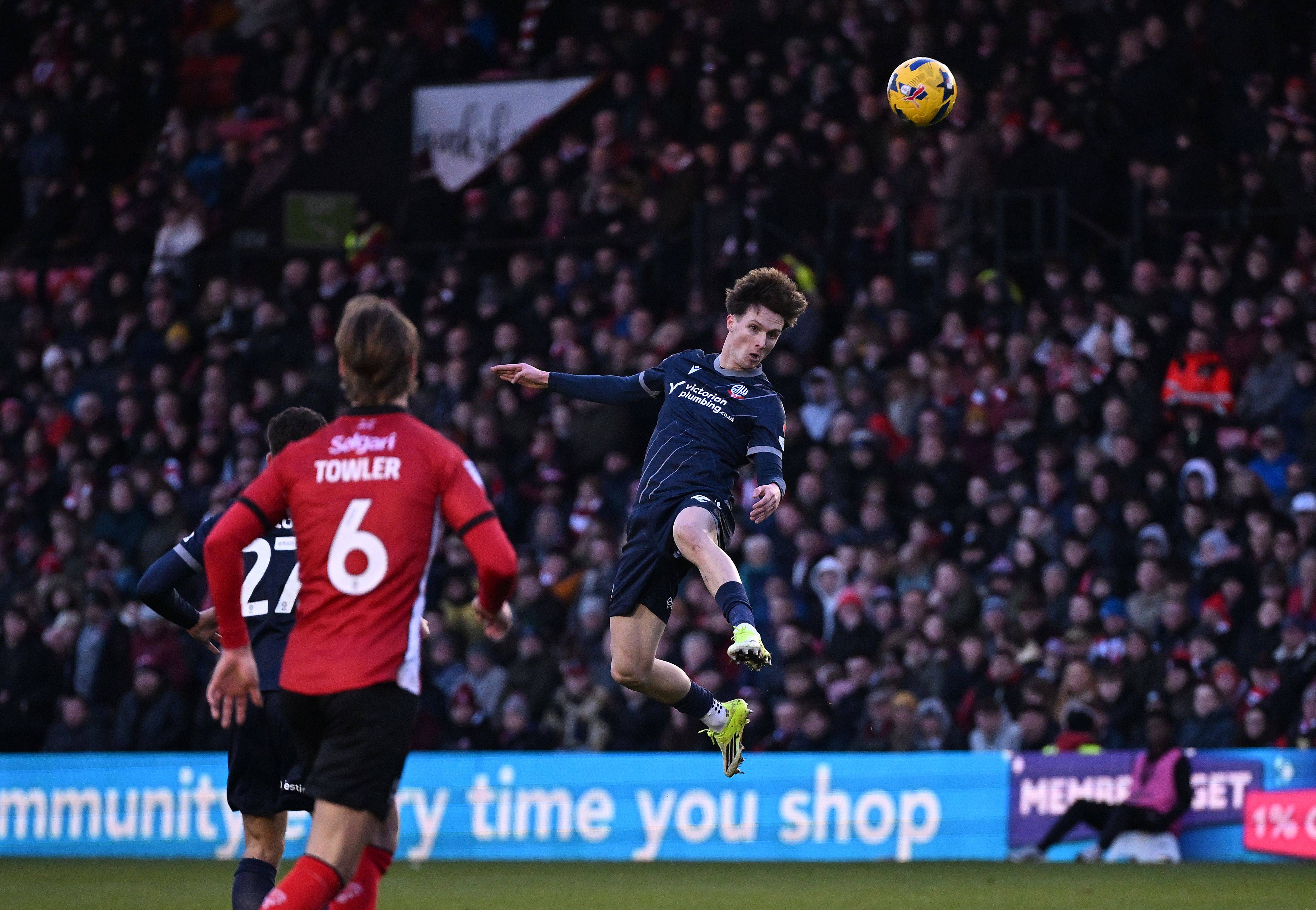 Johnny Kenny of Bolton Wanderers.