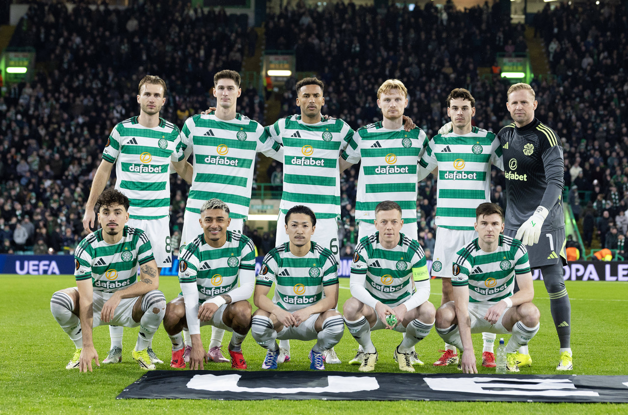 Celtic team line-up