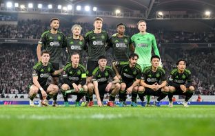 Celtic FC line-up v VfB Stuttgart