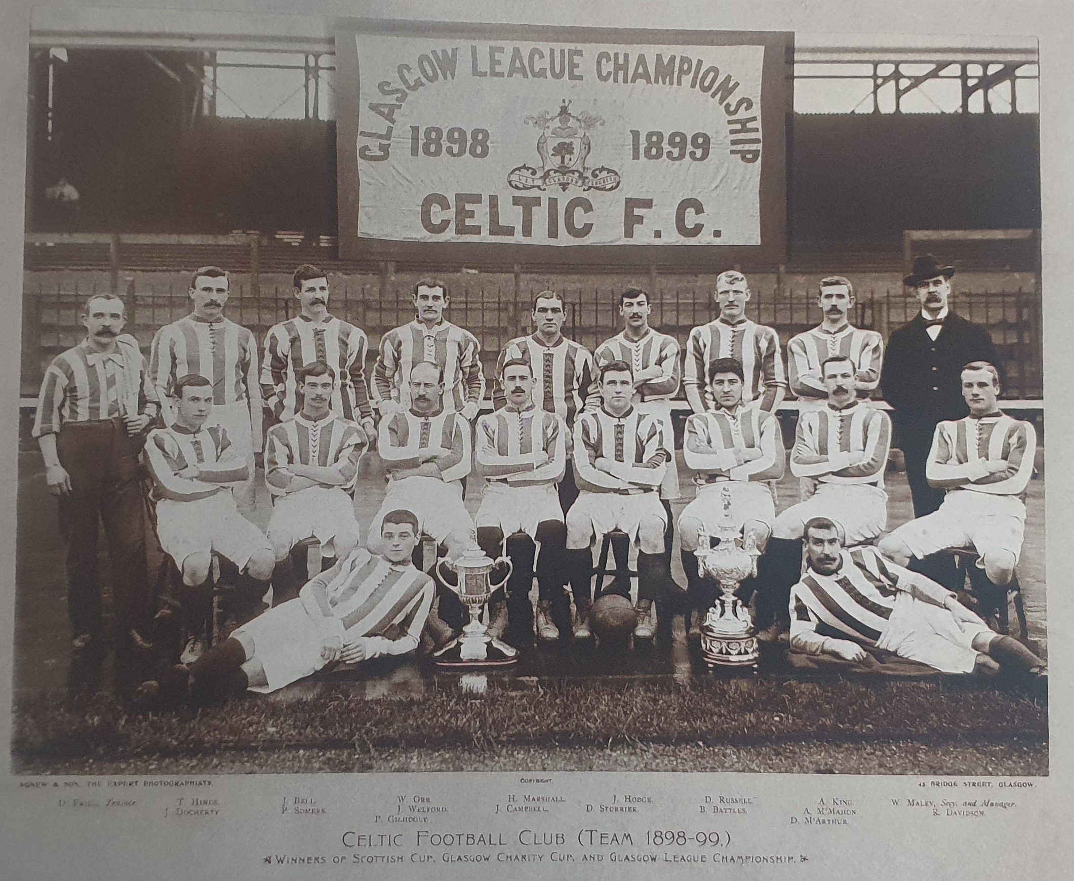 David Russell scored for Celtic 