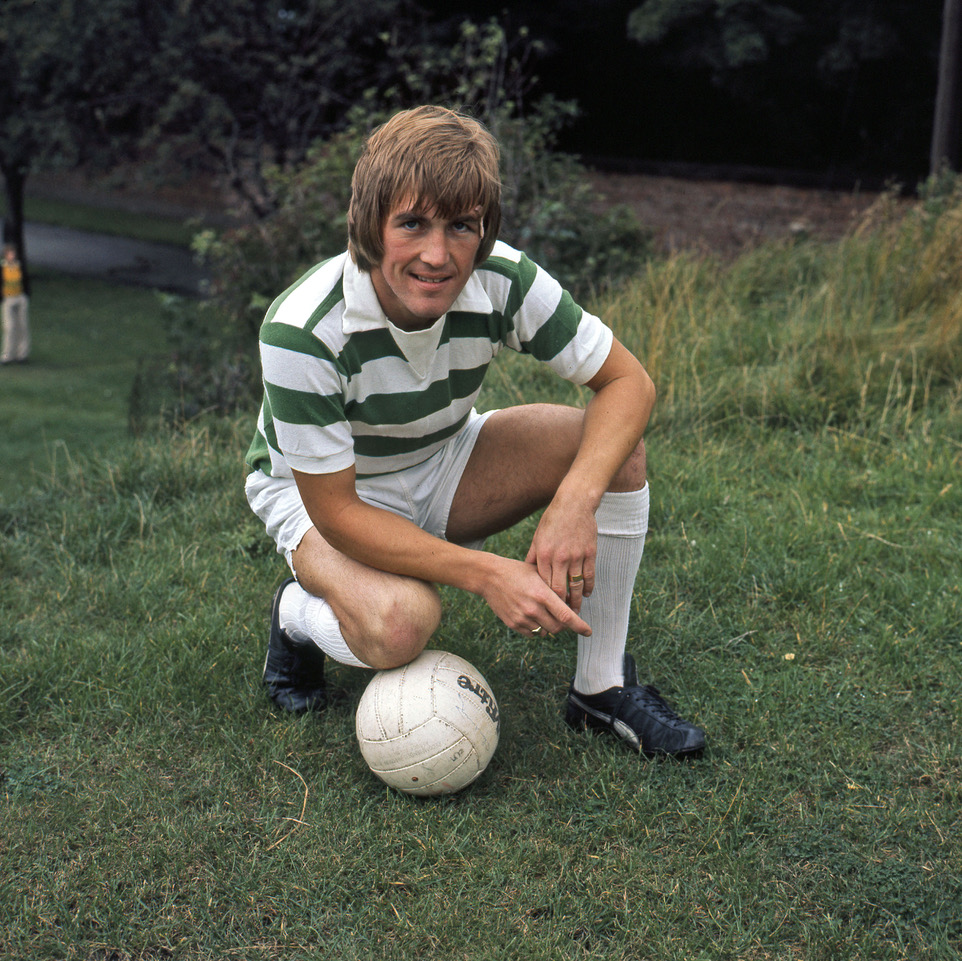 Kenny Dalgish at Barrowfield, July 1975. Photo digitalised by The Celtic Star from collection supplied by former Celtic directer Tom Grant.