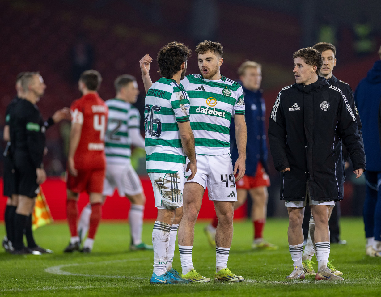 James Forrest at Pittodrie.