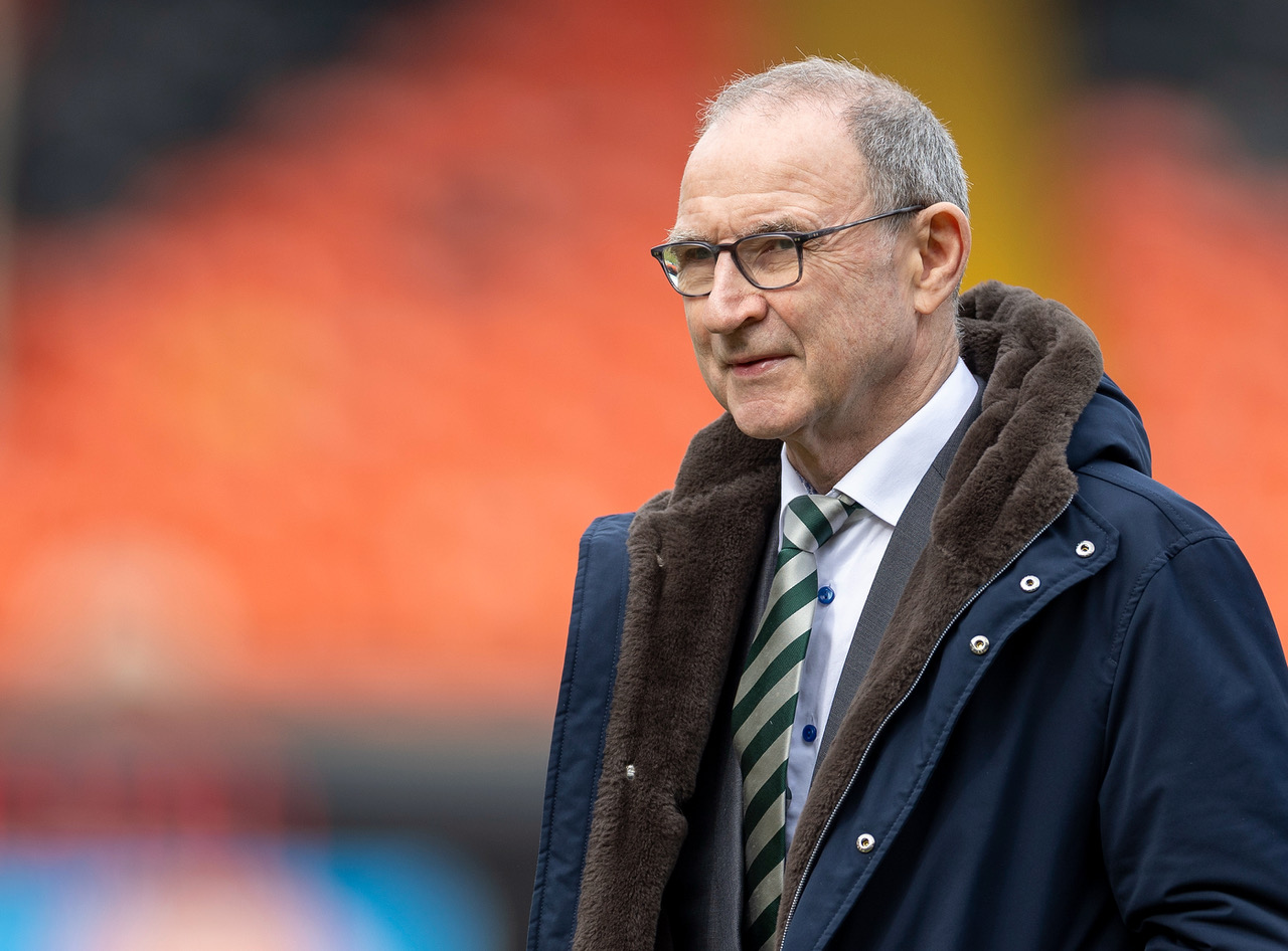 Martin O'Neill at Tannadice