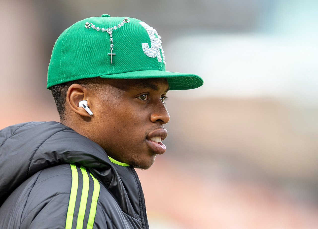 Junior Adamu at Tannadice