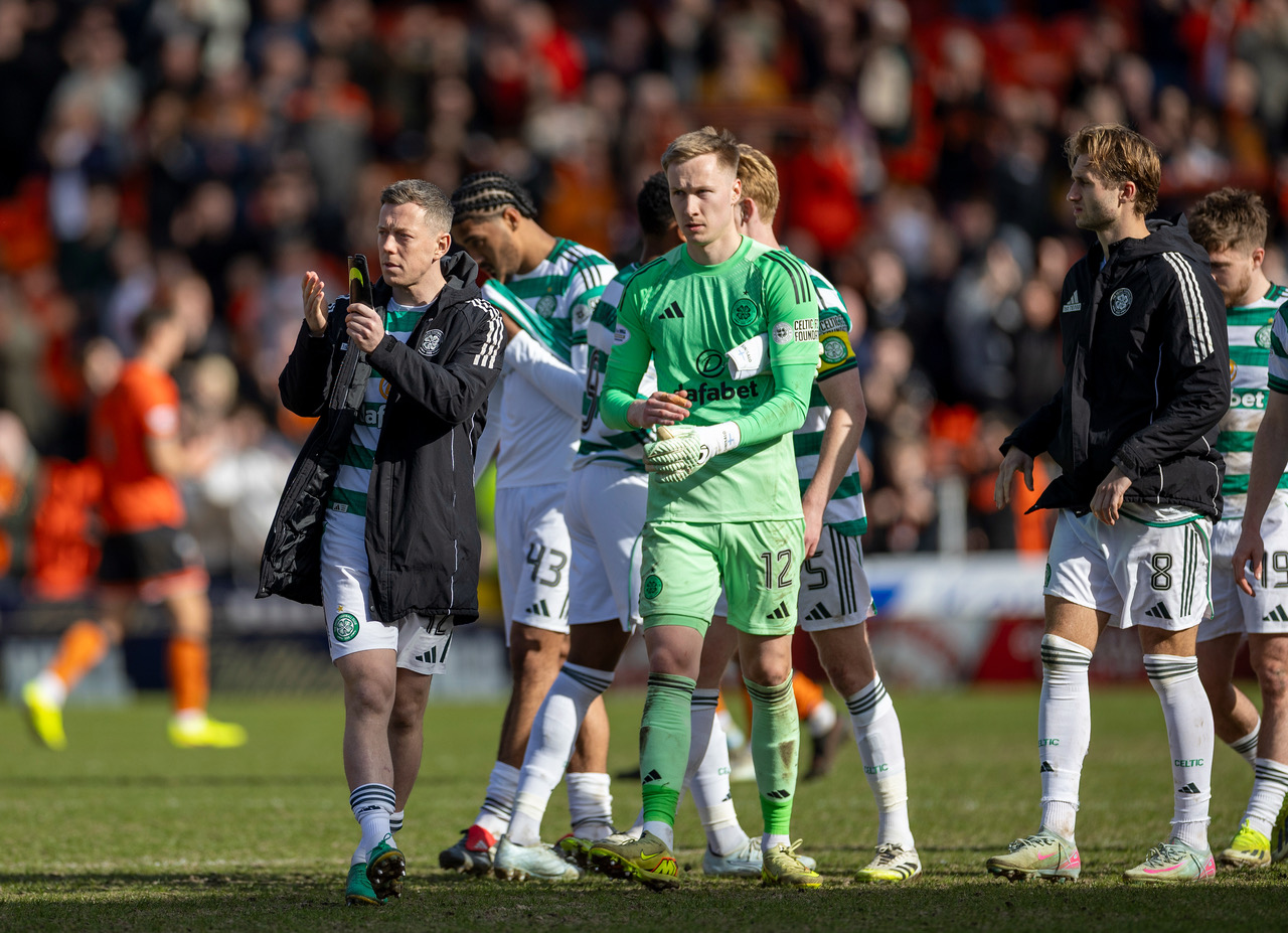 Viljami Sinisalo at Tannadice.