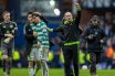 Martin O'Neill applauds the Celtic support