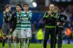 Martin O'Neill applauds the Celtic support