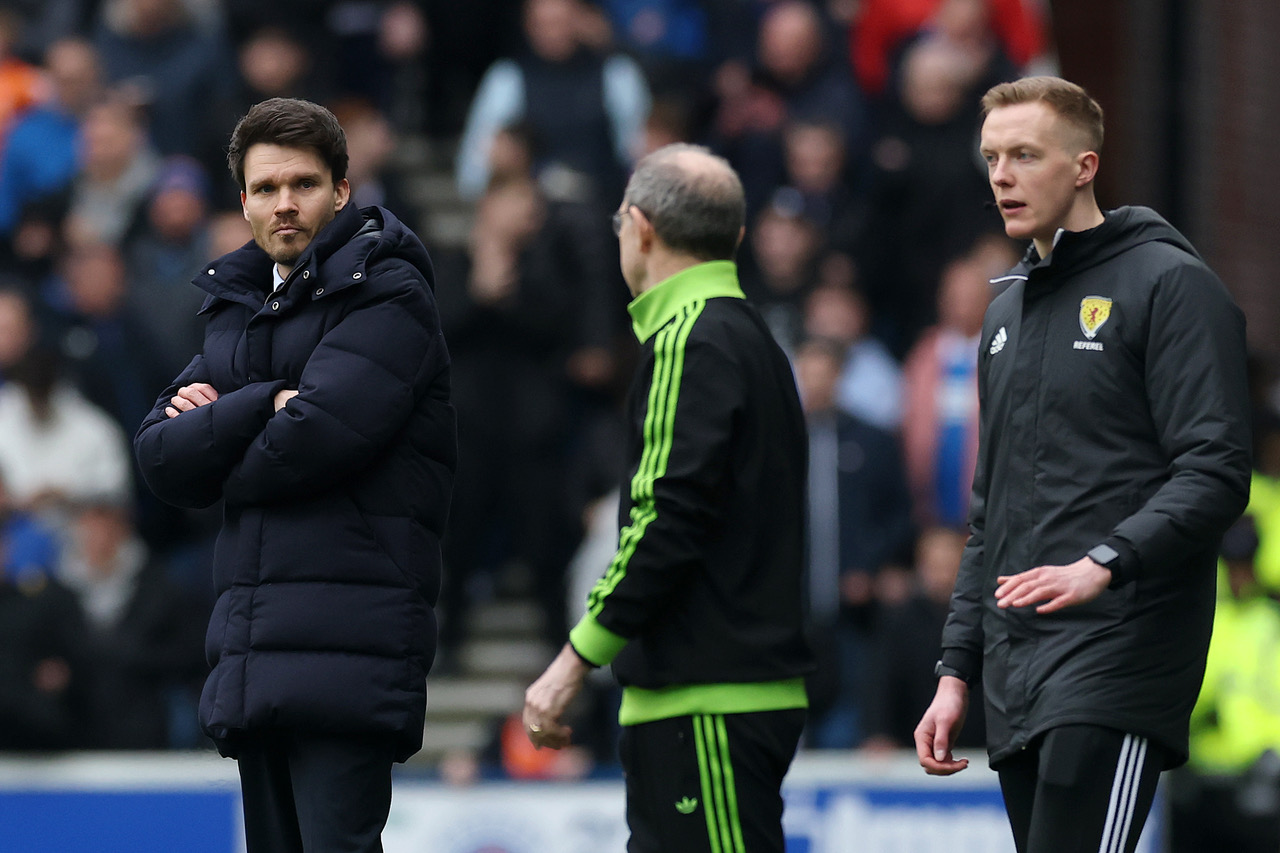 Martin O'Neill and Danny Rohl